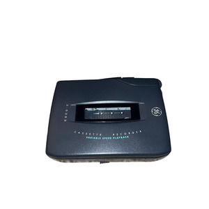 General Electric Variable Speed Playback Cassette Recorder Black Model 3-5362A